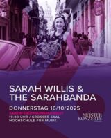 Meisterkonzerte Würzburg - Eröffnungskonzert mit Sarah Willis & The Sarahbanda