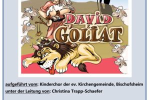 Kindermusical: David und Goliath