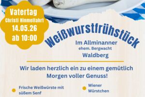 Weißwurstfrühstück im Allminanner-Haus