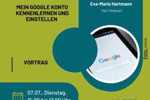 entfällt-Mein Google Konto kennenlernen und einstellen