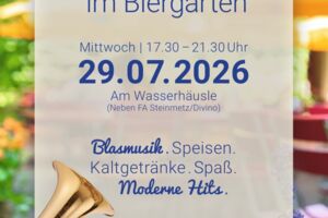 Musik im Biergarten