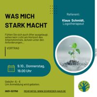 Was mich stark macht