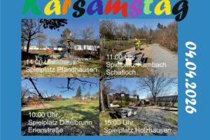 Großes Ostereiersuchen für Kita- und Grundschulkinder