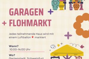 Garagenflohmarkt in der Gartenstadt