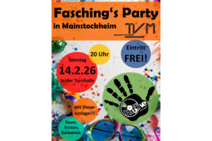 Faschingsparty TV-Mainstockheim