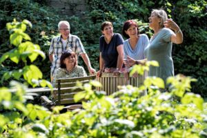Romantischer Sommergarten: der Schlossgarten Wetzhausen