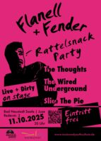 Konzert mit The Wired Underground + Slice The Pie + The Thoughts