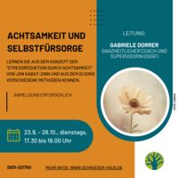 Achtsamkeit und Selbstfürsorge