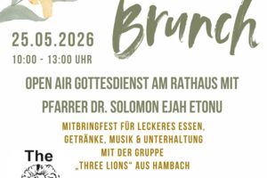 Einladung um Pfingstbrunch in der Gemeinde Dittelbrunn