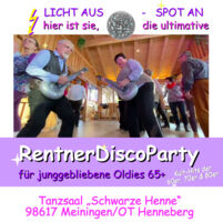Rhöner RentnerDiscoParty - jetzt neu mit KARAOKE