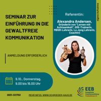 Seminar zur Einführung in die Gewaltfreie Kommunikation - Willst du recht haben oder glücklich sein? Beides geht nicht. (M.B. Rosenberg)